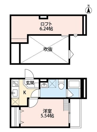 新金岡駅 徒歩10分 2階の物件間取画像